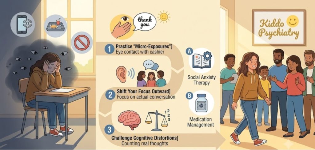 social anxiety symptoms